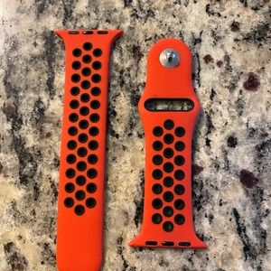 Apple Iwatch 45mm rubber sport band nike style